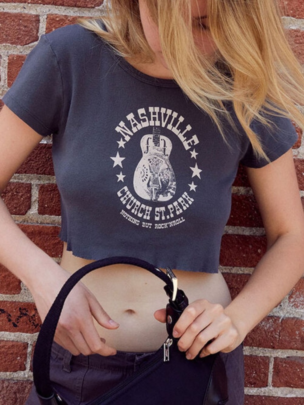 Brandy crop top